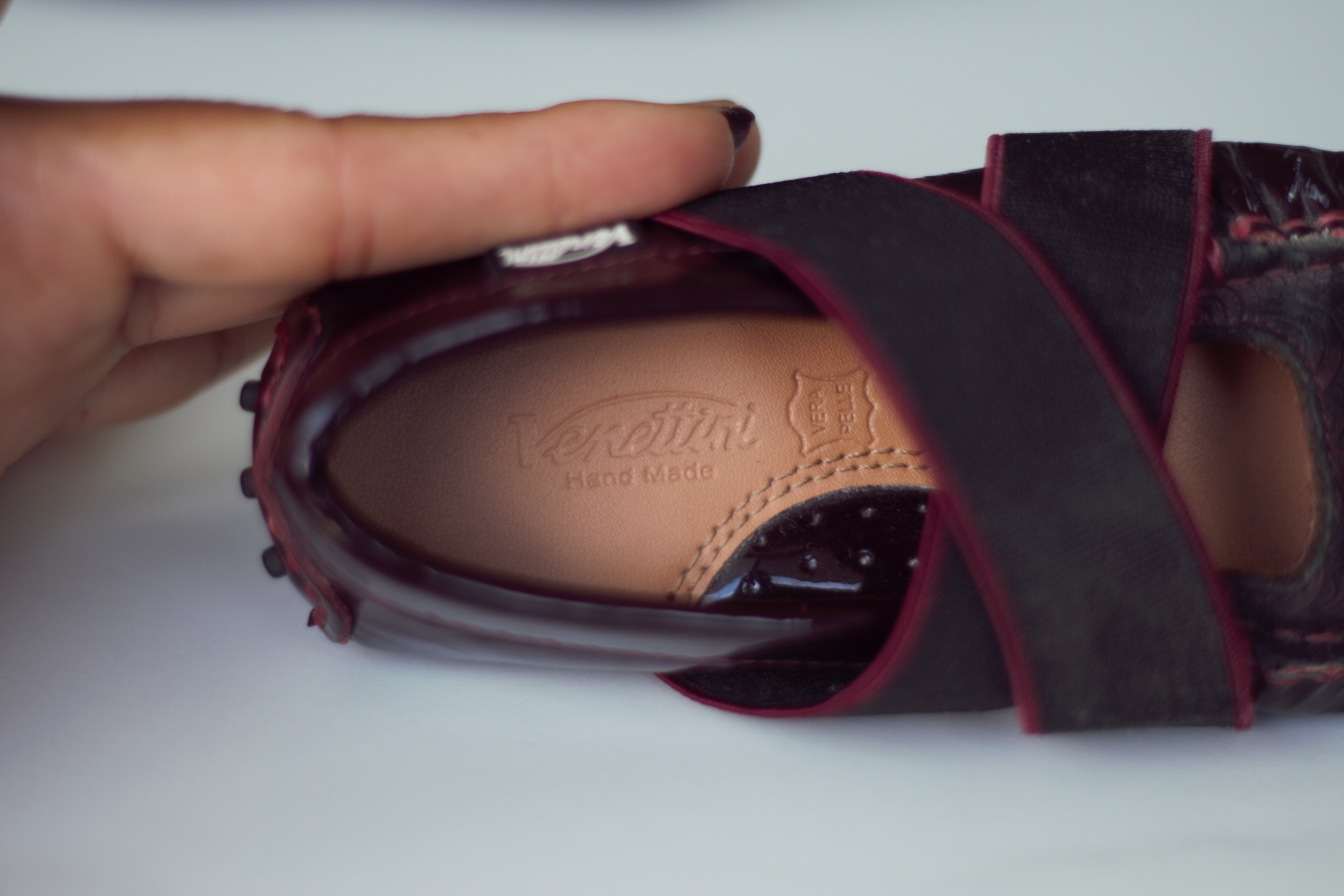 Venettini Patent Leather Driver
