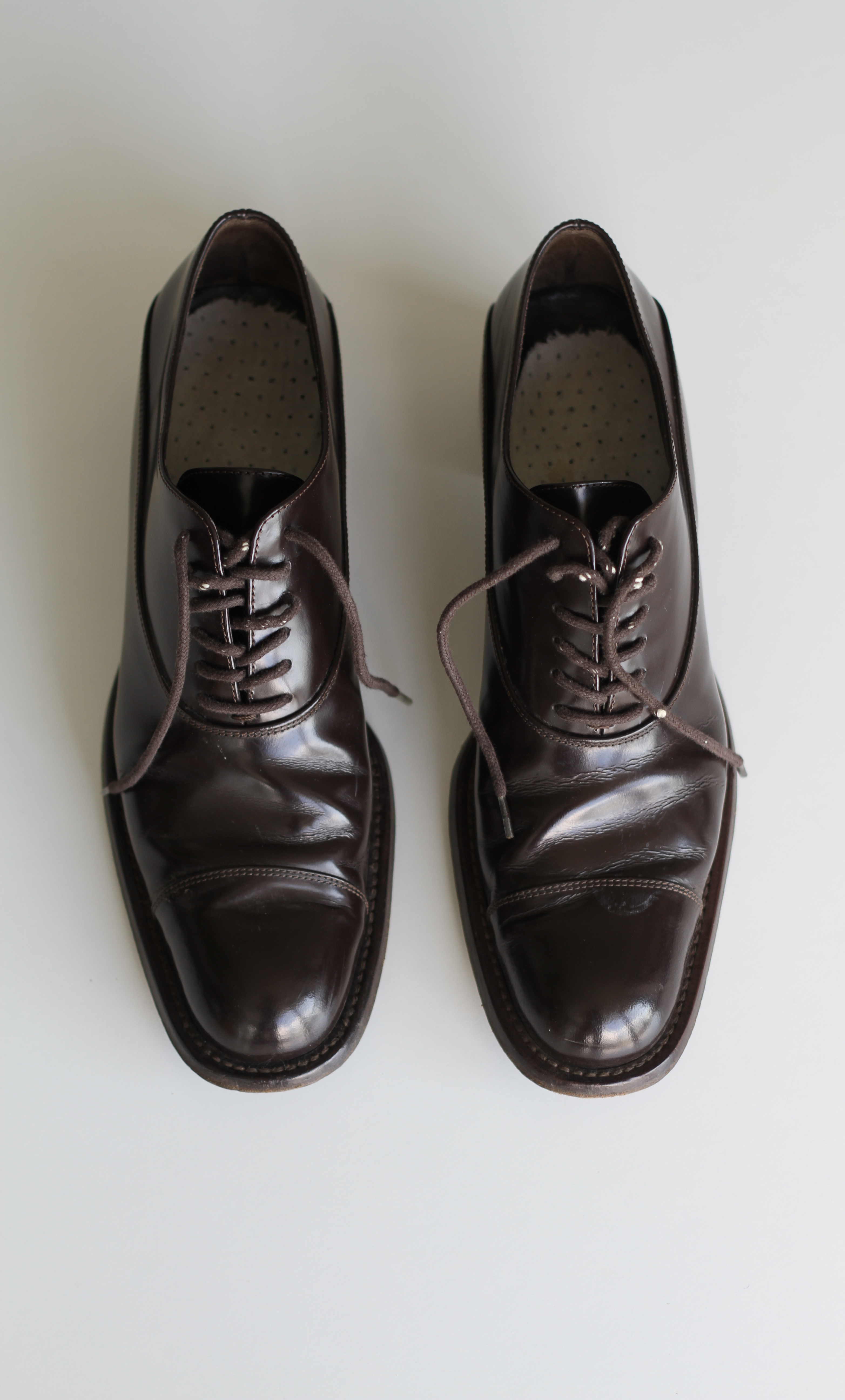 Prada Lace-Up Loafers