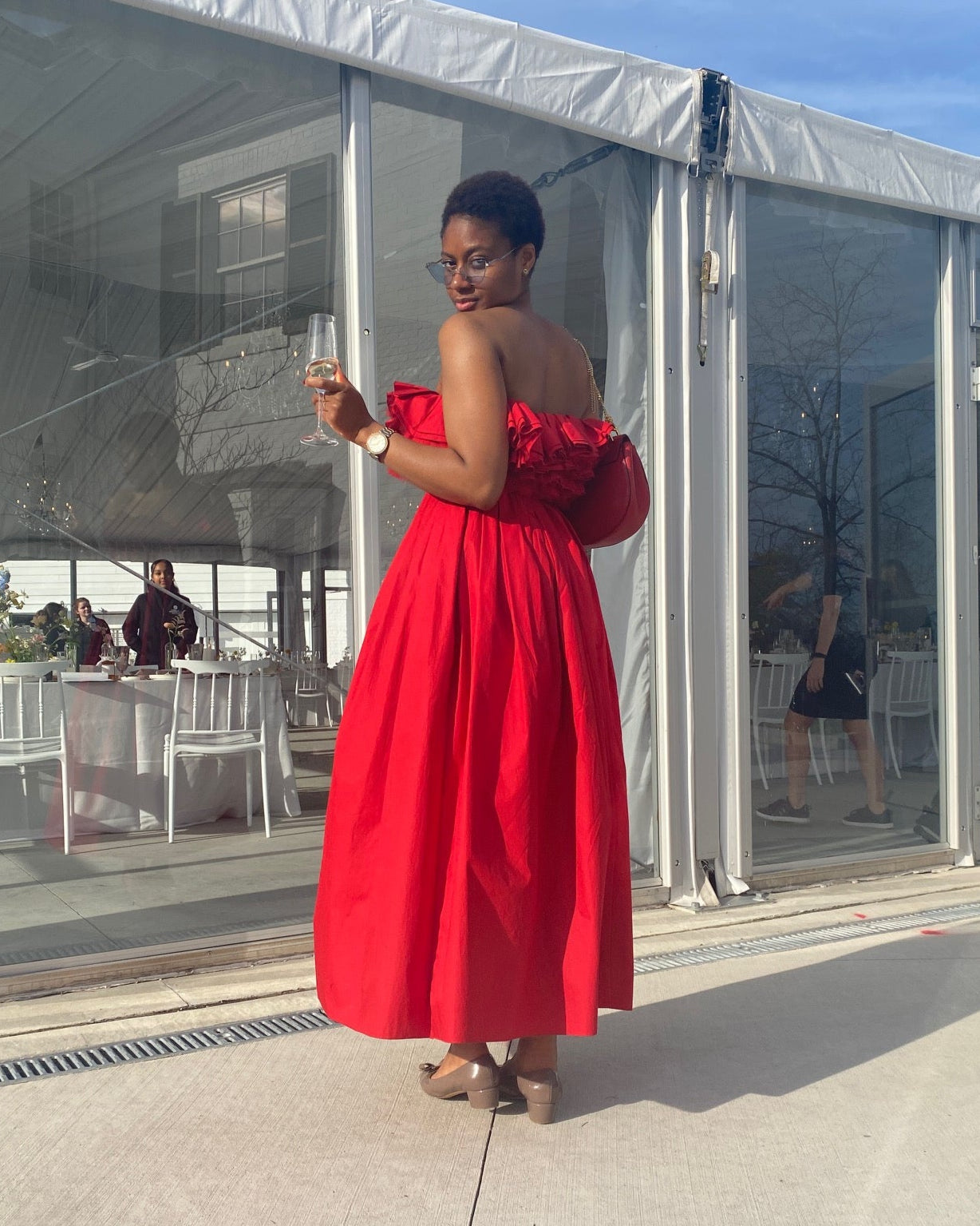 Giambatistta Valli Ruffle Dress