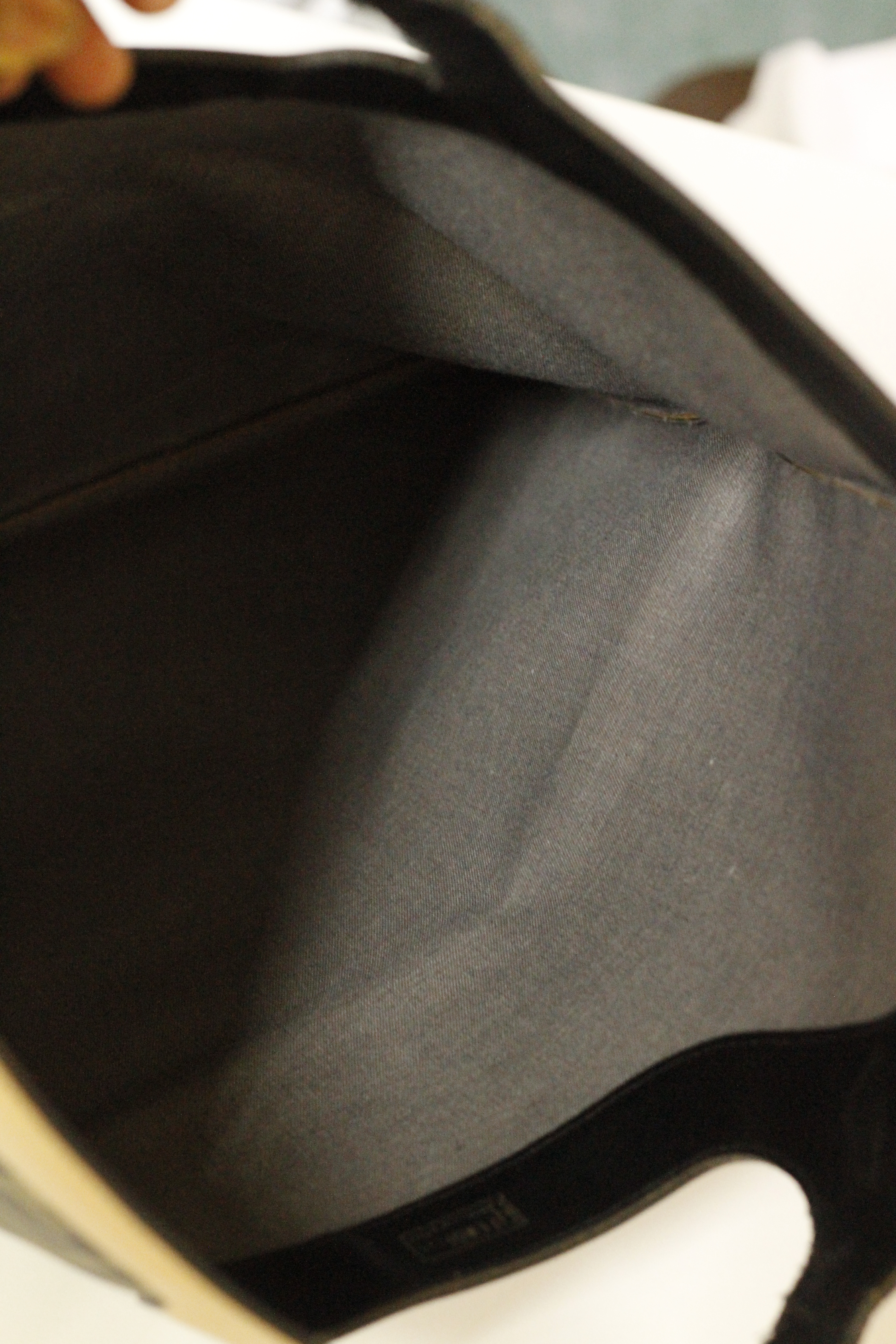 Vintage Fendi Zucca Foldover Clutch